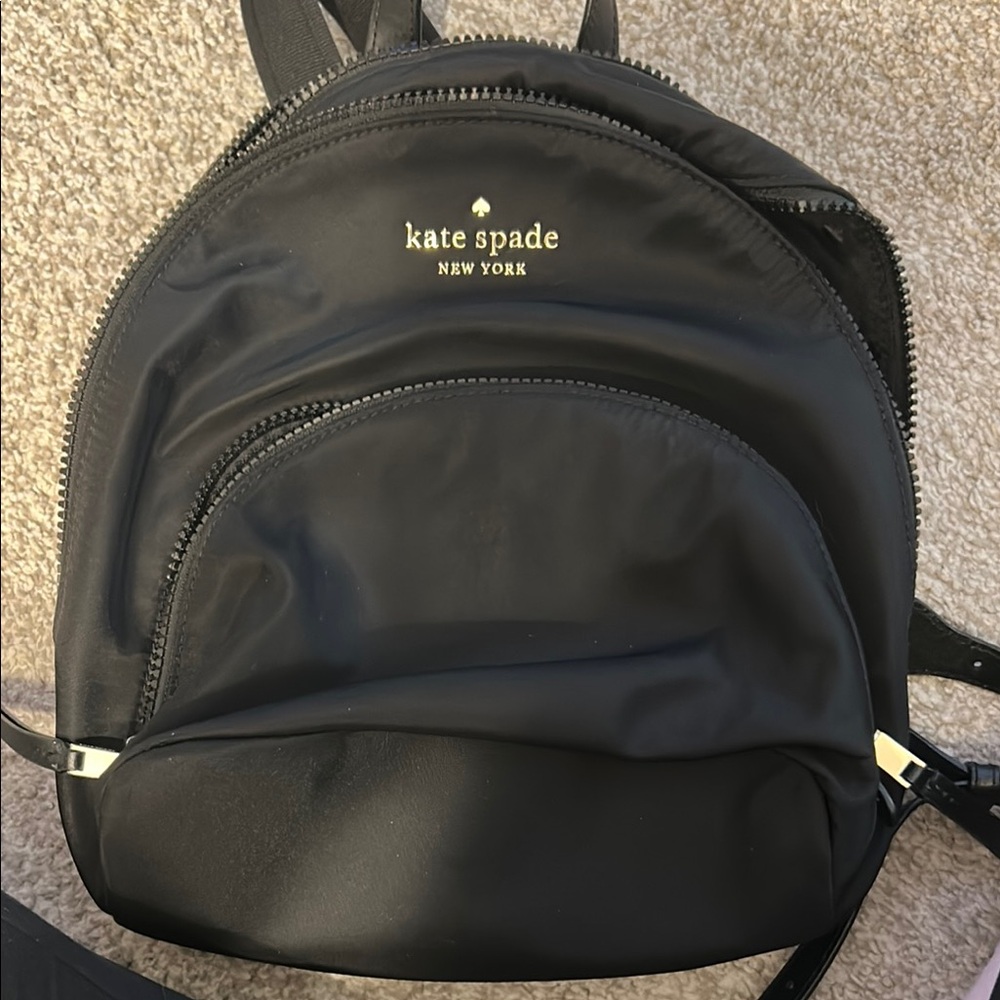Kate Spade Black Backpack